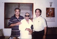 With Gemini Ganesan & M.S.Vishwanathan With Gemini Ganeshan & M.S.Vishwanathan