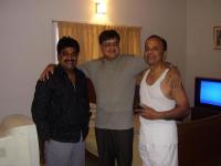 With Chinni Jayanth & Chandrasekhar With Chinni Jayanth & Chandrasekhar